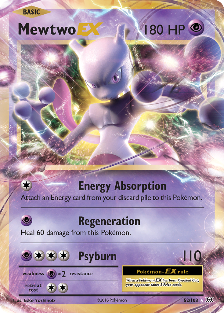 Mewtwo EX (52/108) [XY: Evolutions] | GnG Games