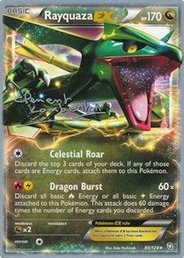 Rayquaza EX (85/124) (Anguille Sous Roche - Clement Lamberton) [World Championships 2013] | GnG Games