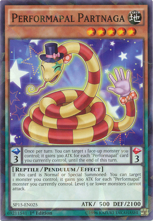 Performapal Partnaga [SP15-EN025] Shatterfoil Rare | GnG Games