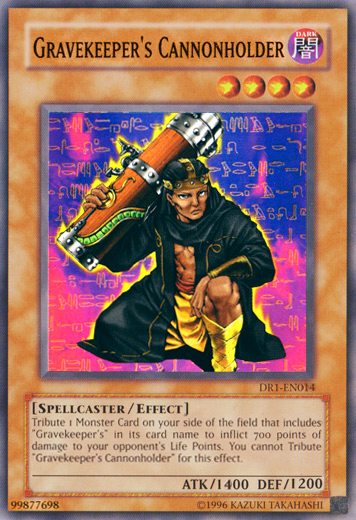 Gravekeeper's Cannonholder [DR1-EN014] Common | GnG Games