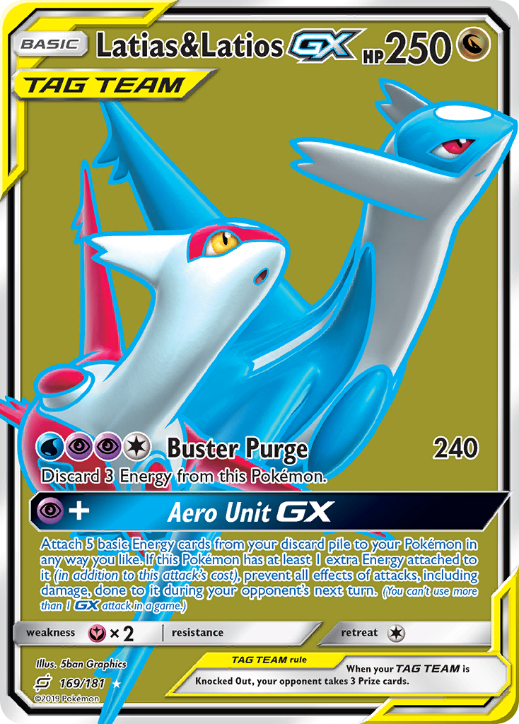 Latias & Latios GX (169/181) [Sun & Moon: Team Up] | GnG Games