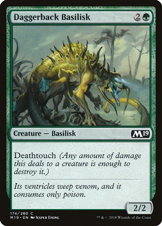 Daggerback Basilisk [Core Set 2019] | GnG Games