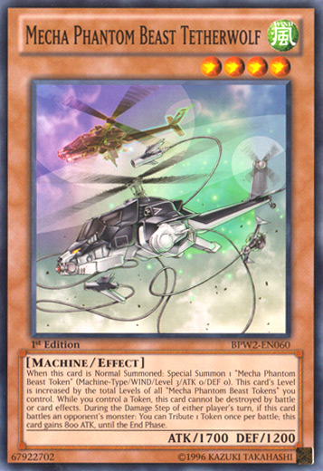 Mecha Phantom Beast Tetherwolf [BPW2-EN060] Common | GnG Games