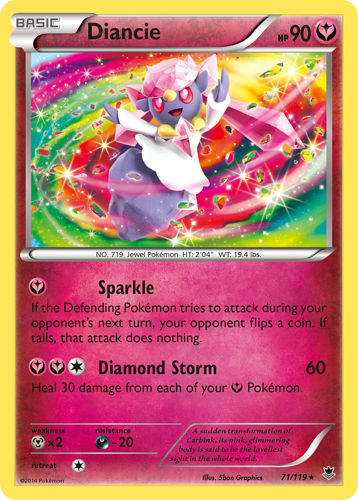 Diancie (71/119) [XY: Phantom Forces] | GnG Games