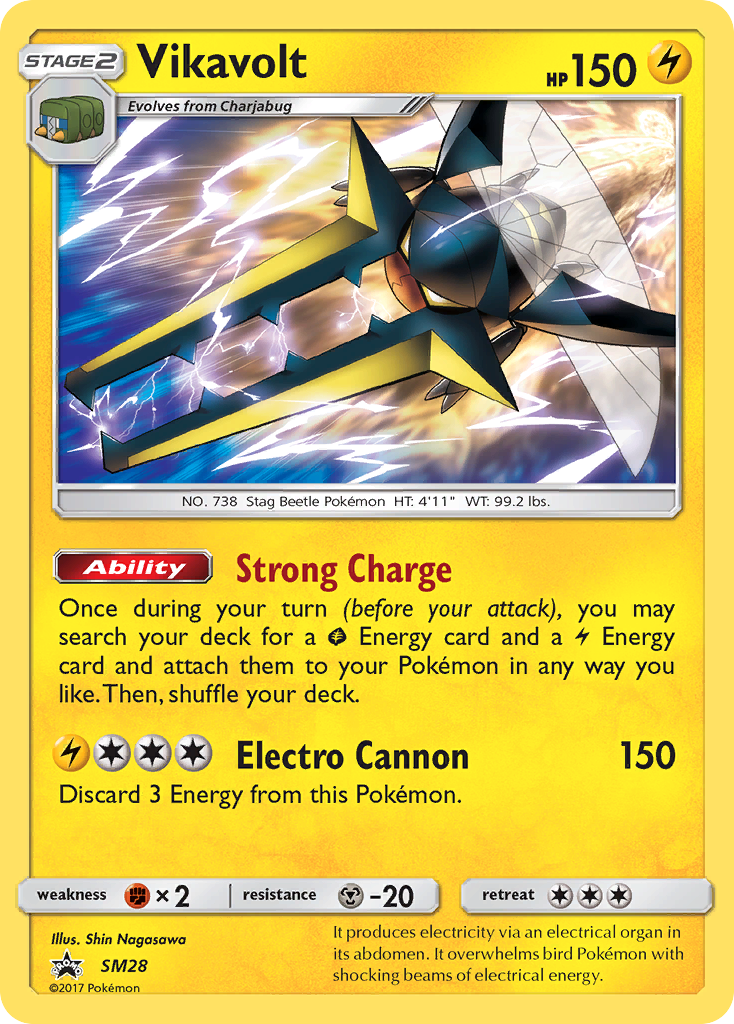 Vikavolt (SM28) [Sun & Moon: Black Star Promos] | GnG Games