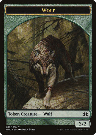 Wolf Token [Modern Masters 2015 Tokens] | GnG Games