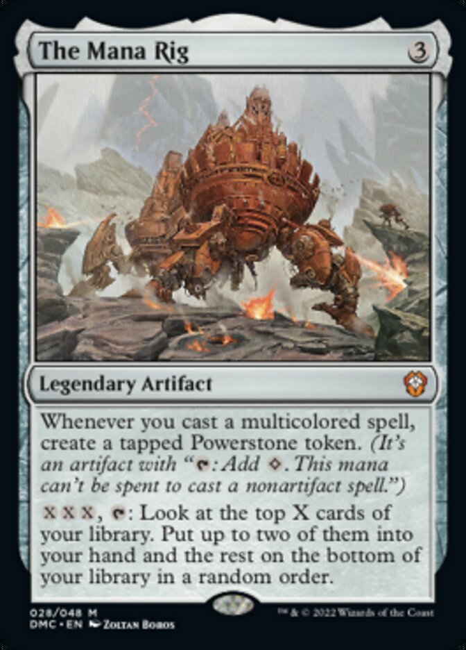 The Mana Rig [Dominaria United Commander] | GnG Games