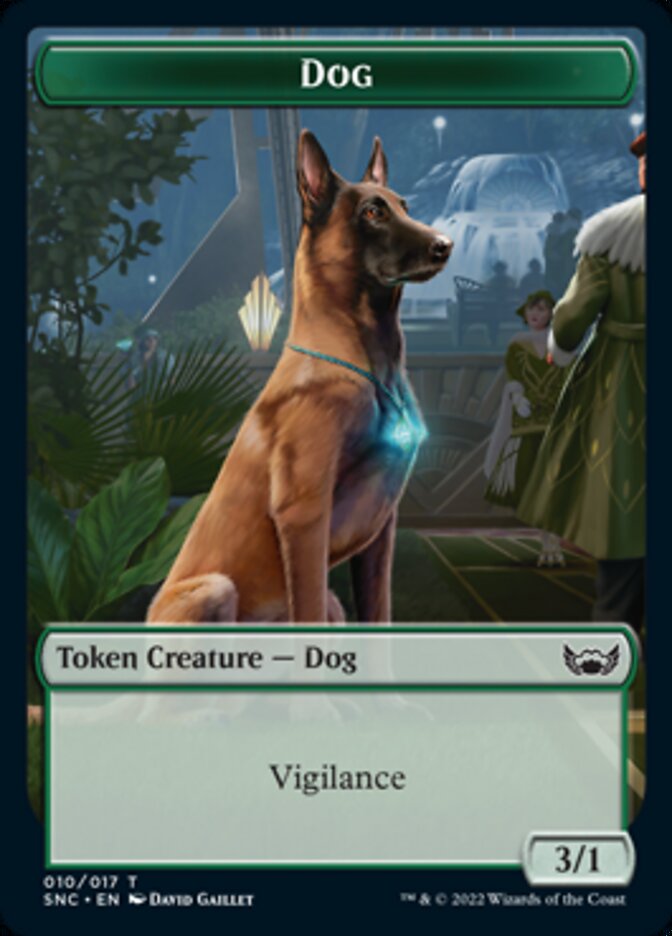 Dog Token [Streets of New Capenna Tokens] | GnG Games