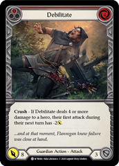 Debilitate (Red) [U-WTR066] (Welcome to Rathe Unlimited)  Unlimited Rainbow Foil | GnG Games