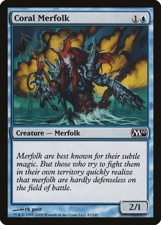 Coral Merfolk [Magic 2010] | GnG Games