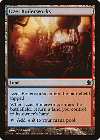 Izzet Boilerworks [Commander 2011] | GnG Games