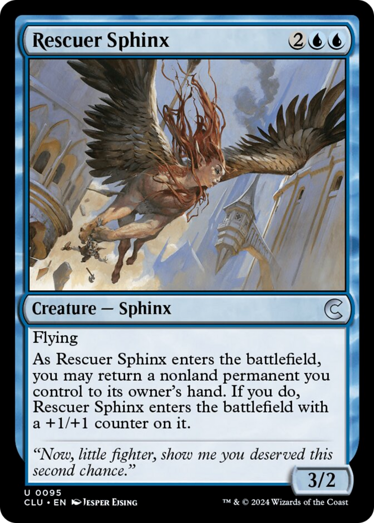 Rescuer Sphinx [Ravnica: Clue Edition] | GnG Games