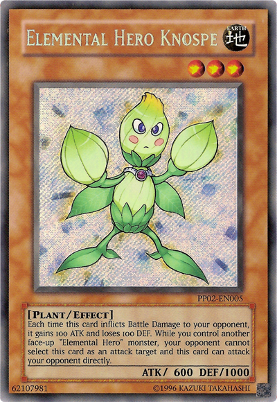 Elemental Hero Knospe [PP02-EN005] Secret Rare | GnG Games