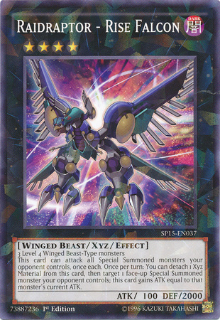 Raidraptor - Rise Falcon [SP15-EN037] Shatterfoil Rare | GnG Games