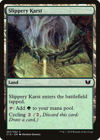 Slippery Karst [Commander 2015] | GnG Games