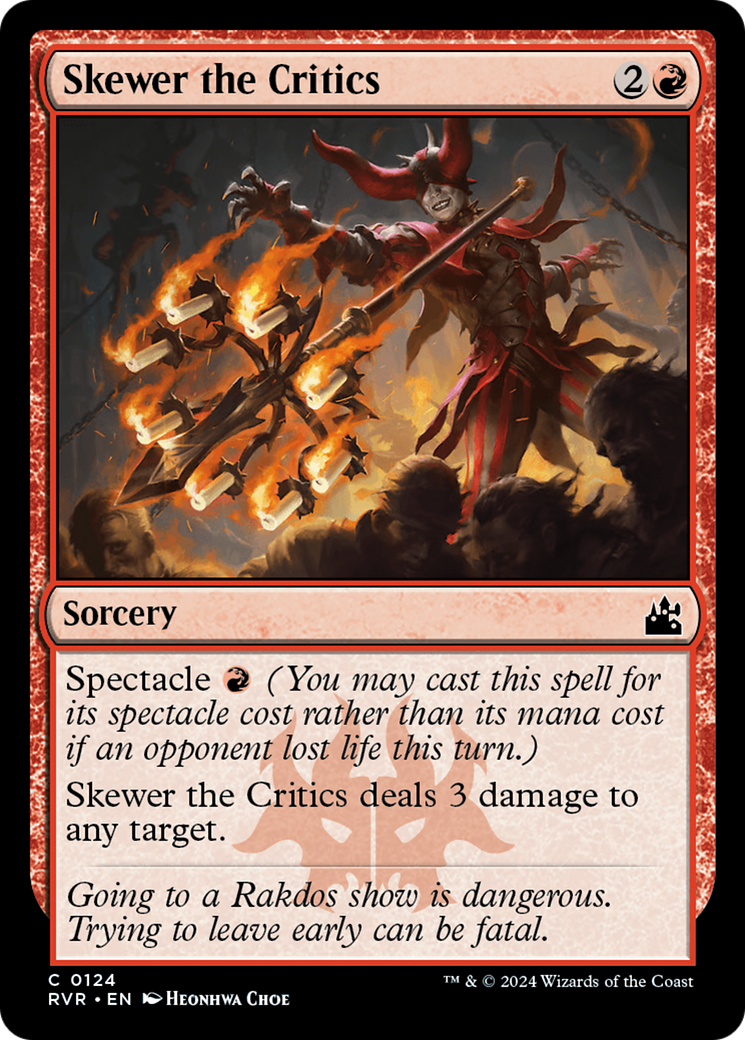 Skewer the Critics [Ravnica Remastered] | GnG Games