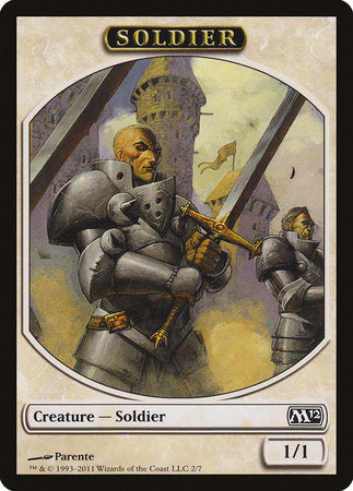 Soldier Token [Magic 2012 Tokens] | GnG Games