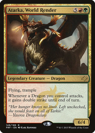 Atarka, World Render [Fate Reforged] | GnG Games