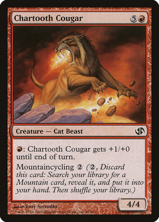 Chartooth Cougar [Duel Decks: Jace vs. Chandra] | GnG Games