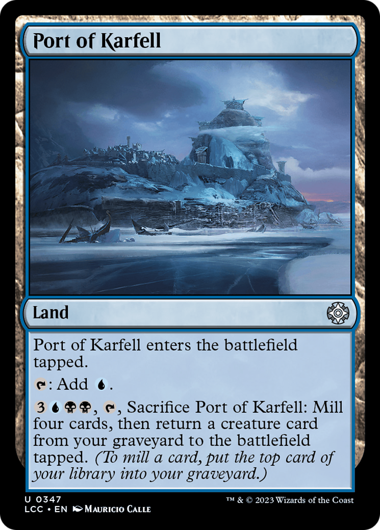 Port of Karfell [The Lost Caverns of Ixalan Commander] | GnG Games