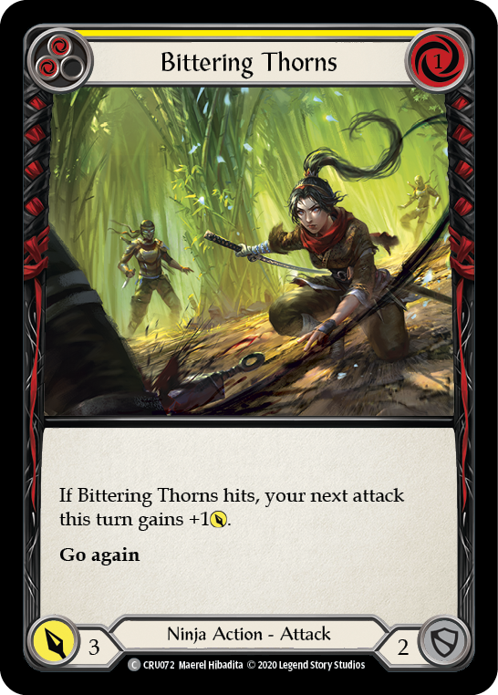 Bittering Thorns [CRU072] 1st Edition Normal | GnG Games