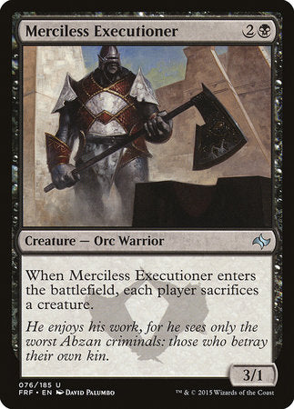 Merciless Executioner [Fate Reforged] | GnG Games