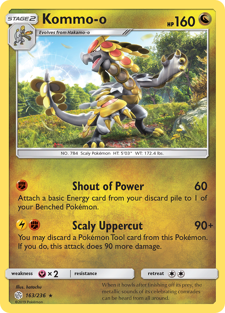 Kommo-o (163/236) [Sun & Moon: Cosmic Eclipse] | GnG Games