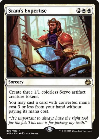 Sram's Expertise [Aether Revolt] | GnG Games