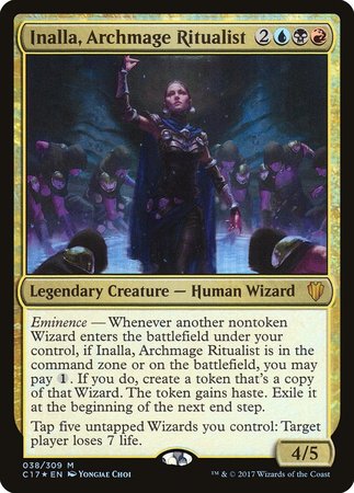 Inalla, Archmage Ritualist [Commander 2017] | GnG Games