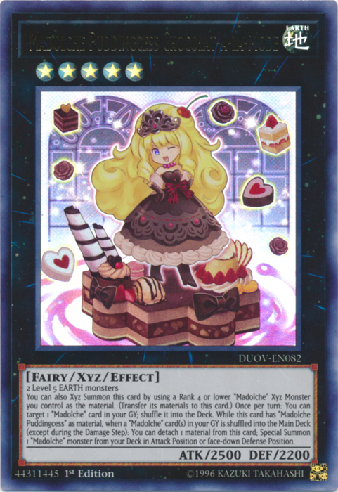 Madolche Puddingcess Chocolat-a-la-Mode [DUOV-EN082] Ultra Rare | GnG Games