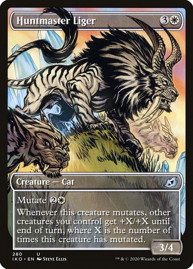 Huntmaster Liger (Showcase) [Ikoria: Lair of Behemoths] | GnG Games