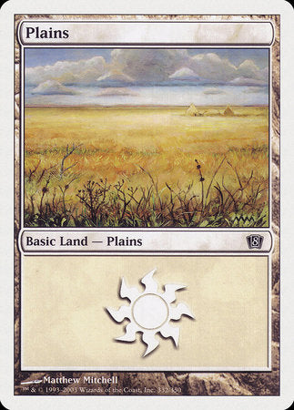 Plains (332) [Eighth Edition] | GnG Games