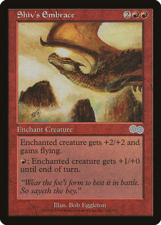 Shiv's Embrace [Urza's Saga] | GnG Games