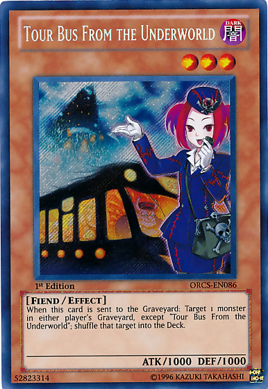 Tour Bus From the Underworld [ORCS-EN086] Secret Rare | GnG Games