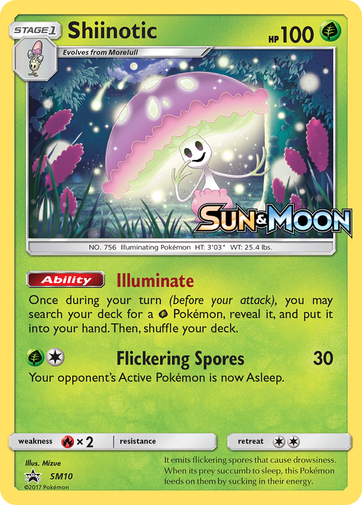 Shiinotic (SM10) [Sun & Moon: Black Star Promos] | GnG Games