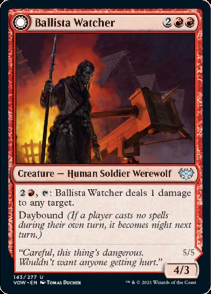 Ballista Watcher // Ballista Wielder [Innistrad: Crimson Vow] | GnG Games