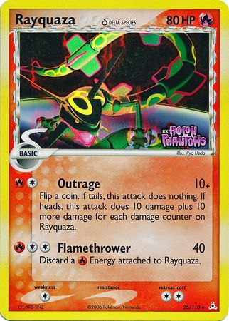 Rayquaza (26/110) (Delta Species) (Stamped) [EX: Holon Phantoms] | GnG Games