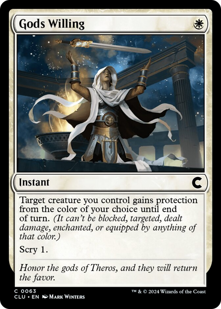 Gods Willing [Ravnica: Clue Edition] | GnG Games