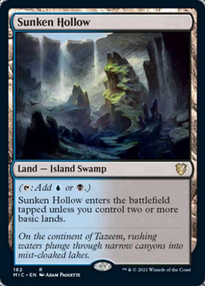 Sunken Hollow [Innistrad: Midnight Hunt Commander] | GnG Games