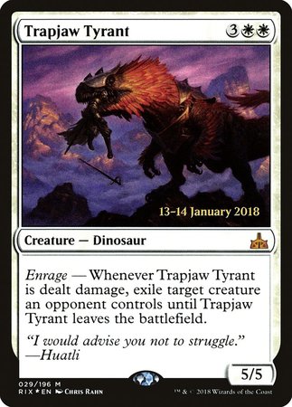 Trapjaw Tyrant [Rivals of Ixalan Promos] | GnG Games