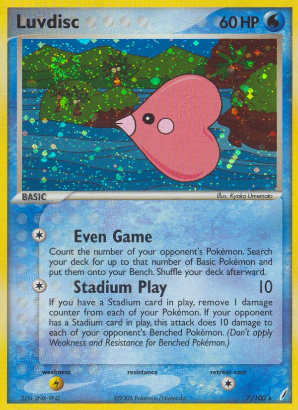 Luvdisc (7/100) [EX: Crystal Guardians] | GnG Games