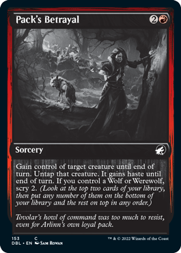 Pack's Betrayal [Innistrad: Double Feature] | GnG Games