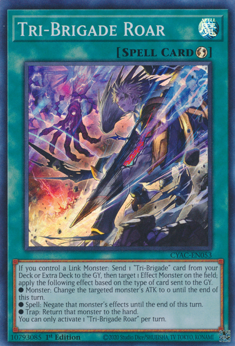 Tri-Brigade Roar [CYAC-EN053] Super Rare | GnG Games