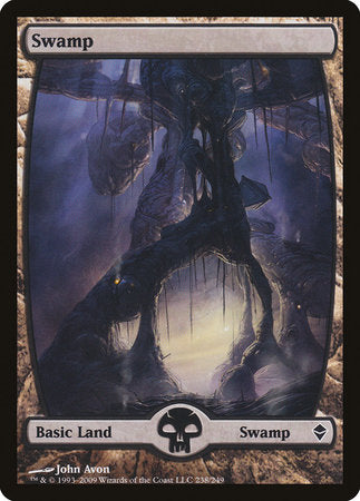 Swamp (238) - Full Art [Zendikar] | GnG Games