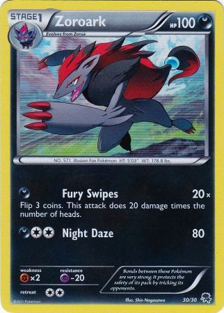 Zoroark (30/30) [Black & White: Trainer Kit - Zoroark] | GnG Games