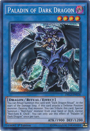 Paladin of Dark Dragon [DRL2-EN018] Secret Rare | GnG Games