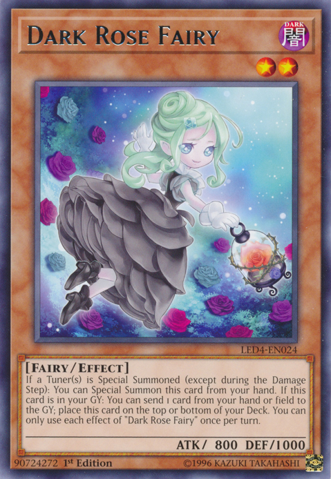 Dark Rose Fairy [LED4-EN024] Rare | GnG Games