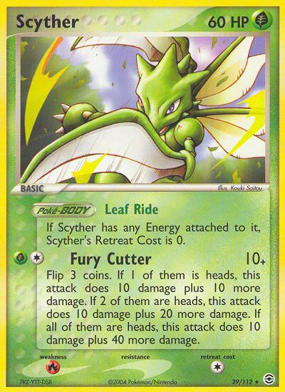 Scyther (29/112) [EX: FireRed & LeafGreen] | GnG Games