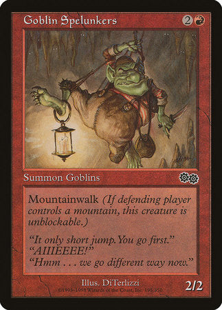 Goblin Spelunkers [Urza's Saga] | GnG Games