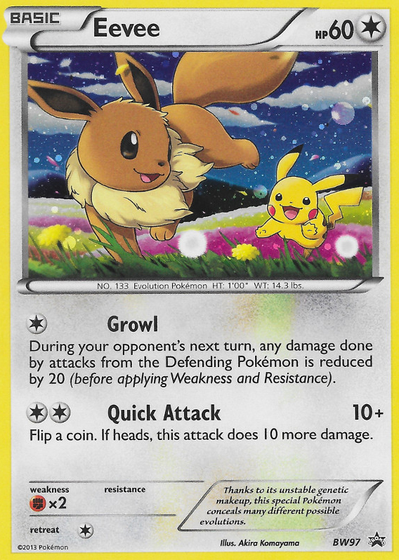 Eevee (BW97) [Black & White: Black Star Promos] | GnG Games